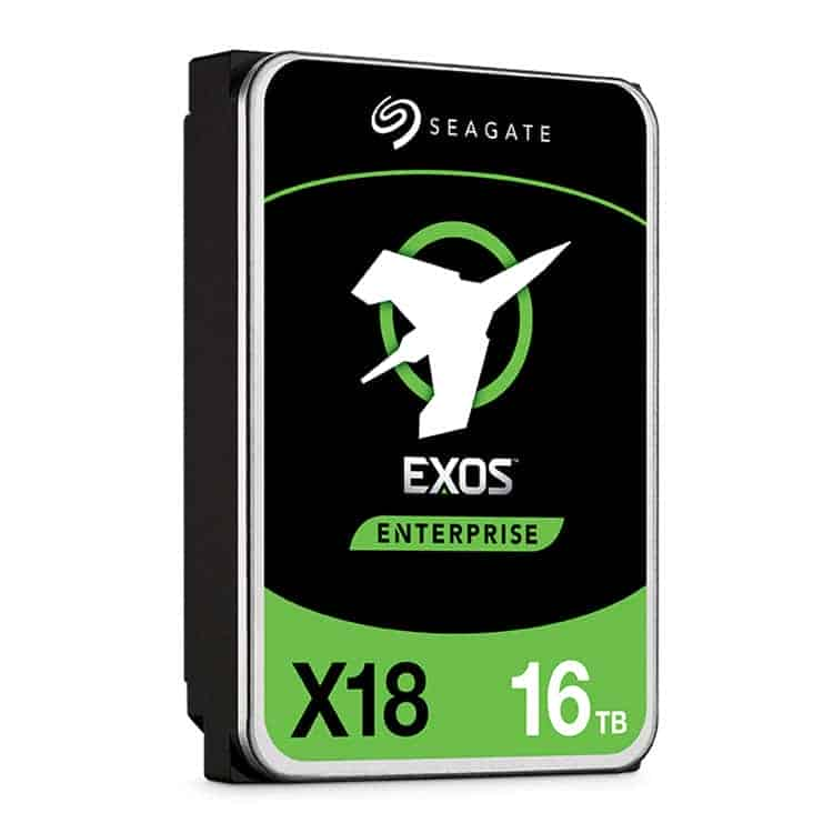 Seagate Exos X18 16TB 3.5- Enterprise SATA HDD-Hard Drive 7200rpm